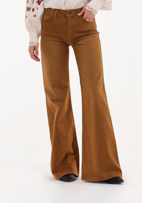 Braune FABIENNE CHAPOT Wide jeans EVA WIDE LEG TROUSERS - large