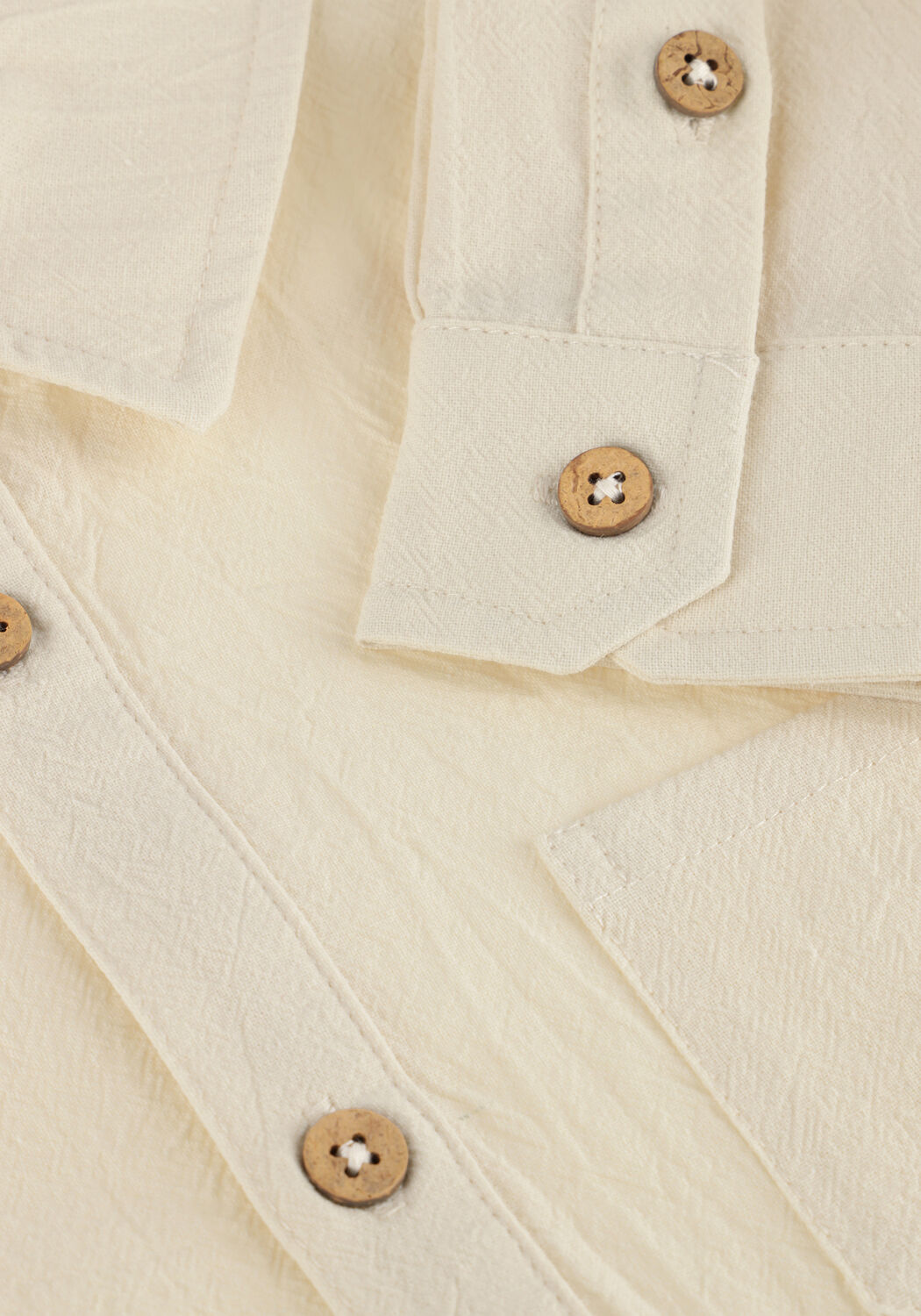 Beige LIL' ATELIER Casual-Oberhemd NMMHADAM LS SHIRT LIL - large