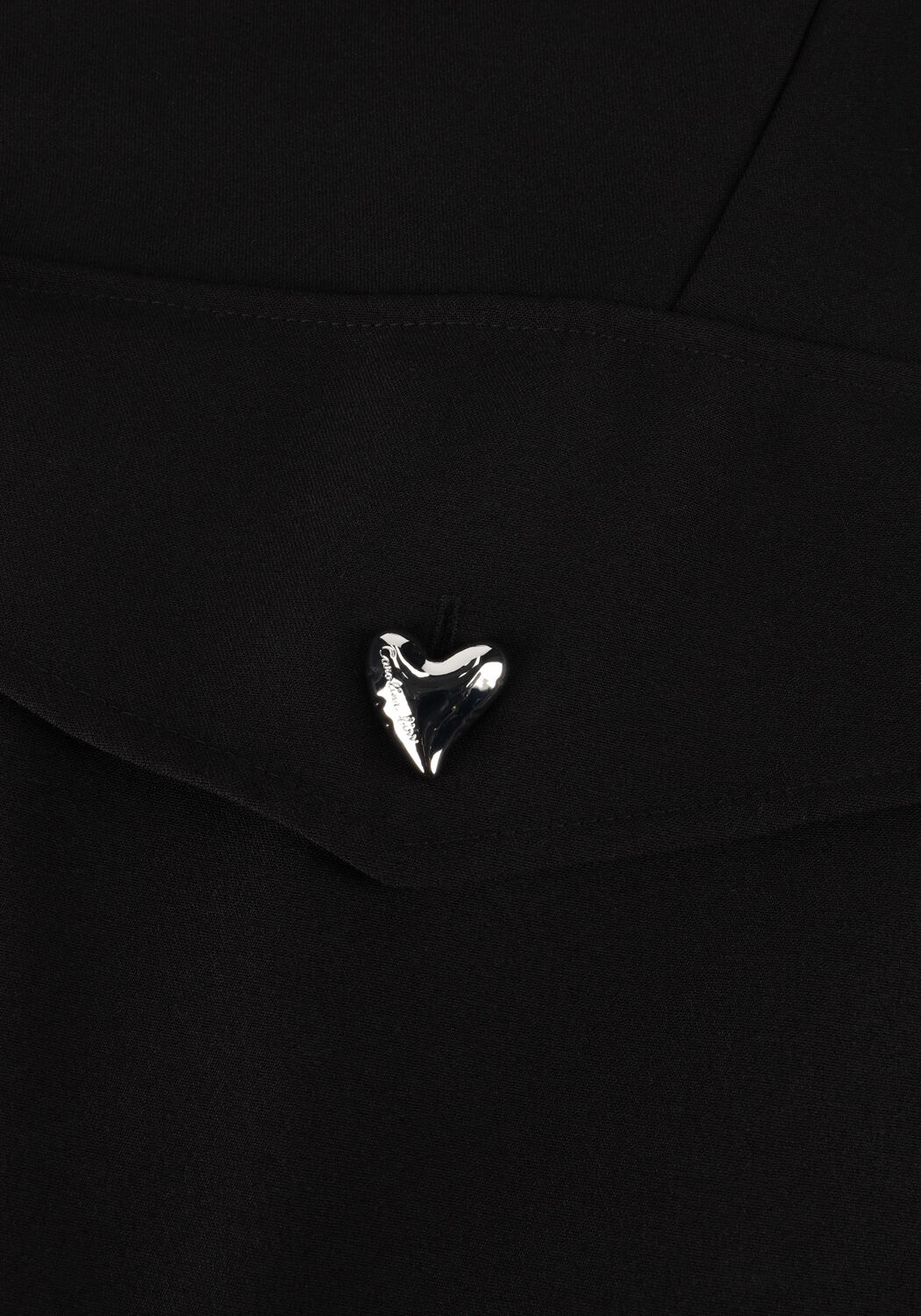 Schwarze CAROLINE BISS Midirock 4772 - large