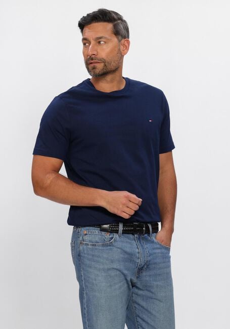 Dunkelblau TOMMY HILFIGER T-shirt ESS SEASONAL REG FIT SOLID TEE - large