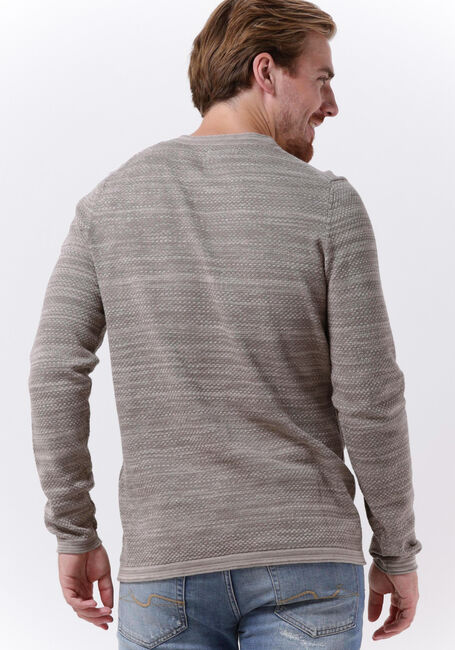 Graue DSTREZZED Pullover CREW NECK POPCORN MELANGE - large