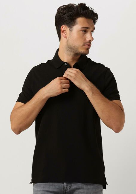 Schwarze TOMMY HILFIGER Polo-Shirt CORE 1985 SLIM POLO - large