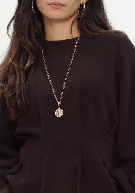 Braune GESTUZ Pullover & Cardigans GZMANZI WAIST PULLOVER - large