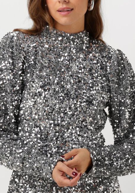 Silberne NOTRE-V Minikleid NV-EMANI - large