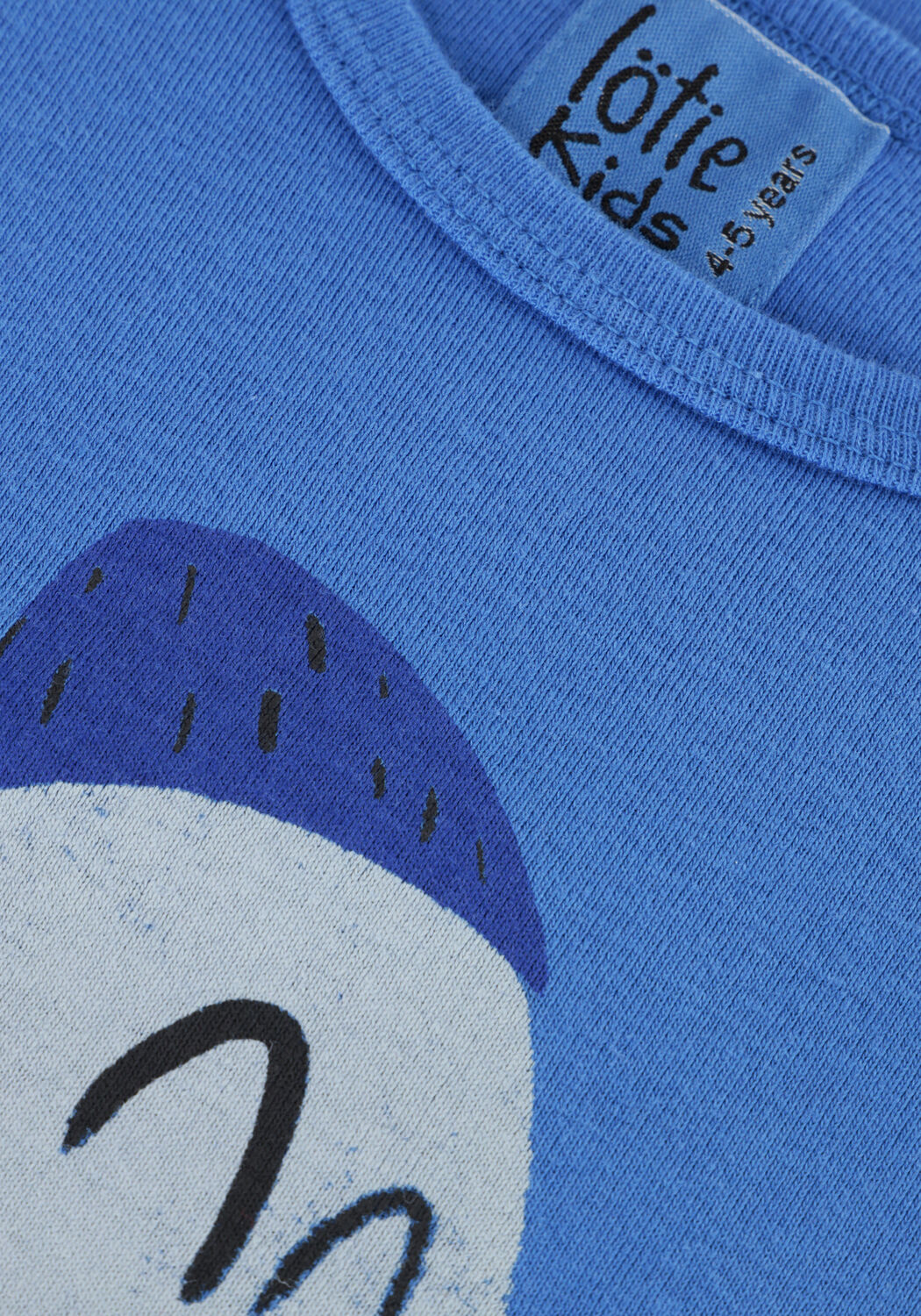 Blaue L&Ouml;TIEKIDS T-shirt S25-190-26 - large
