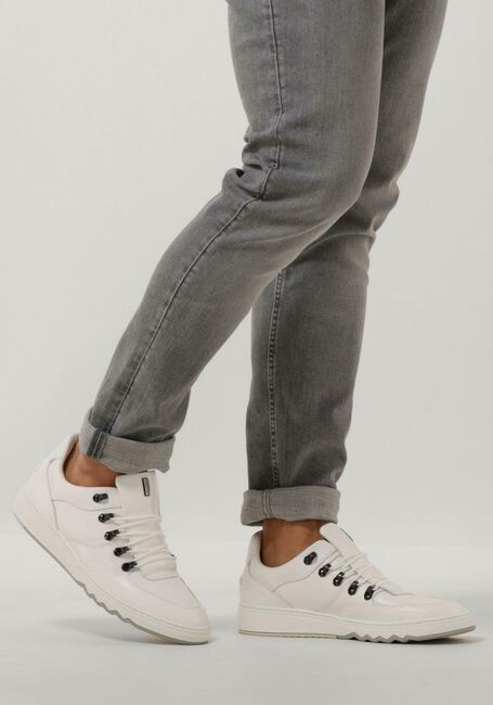Weiße FLORIS VAN BOMMEL Sneaker Low SFM-10164  KUPSTER - large