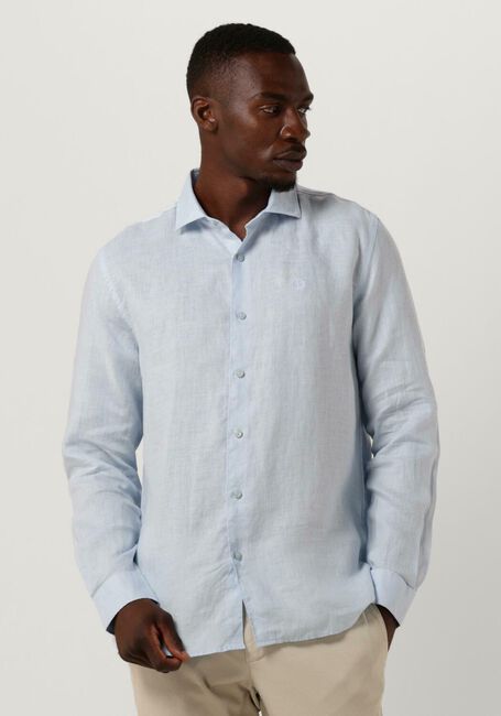 Blaue DSTREZZED Casual-Oberhemd JAGGER SHIRT LINEN - large