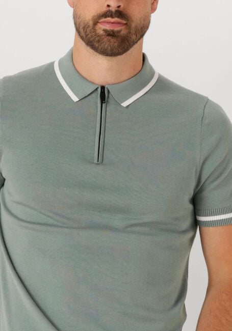 Graue SAINT STEVE Polo-Shirt SIEM - large