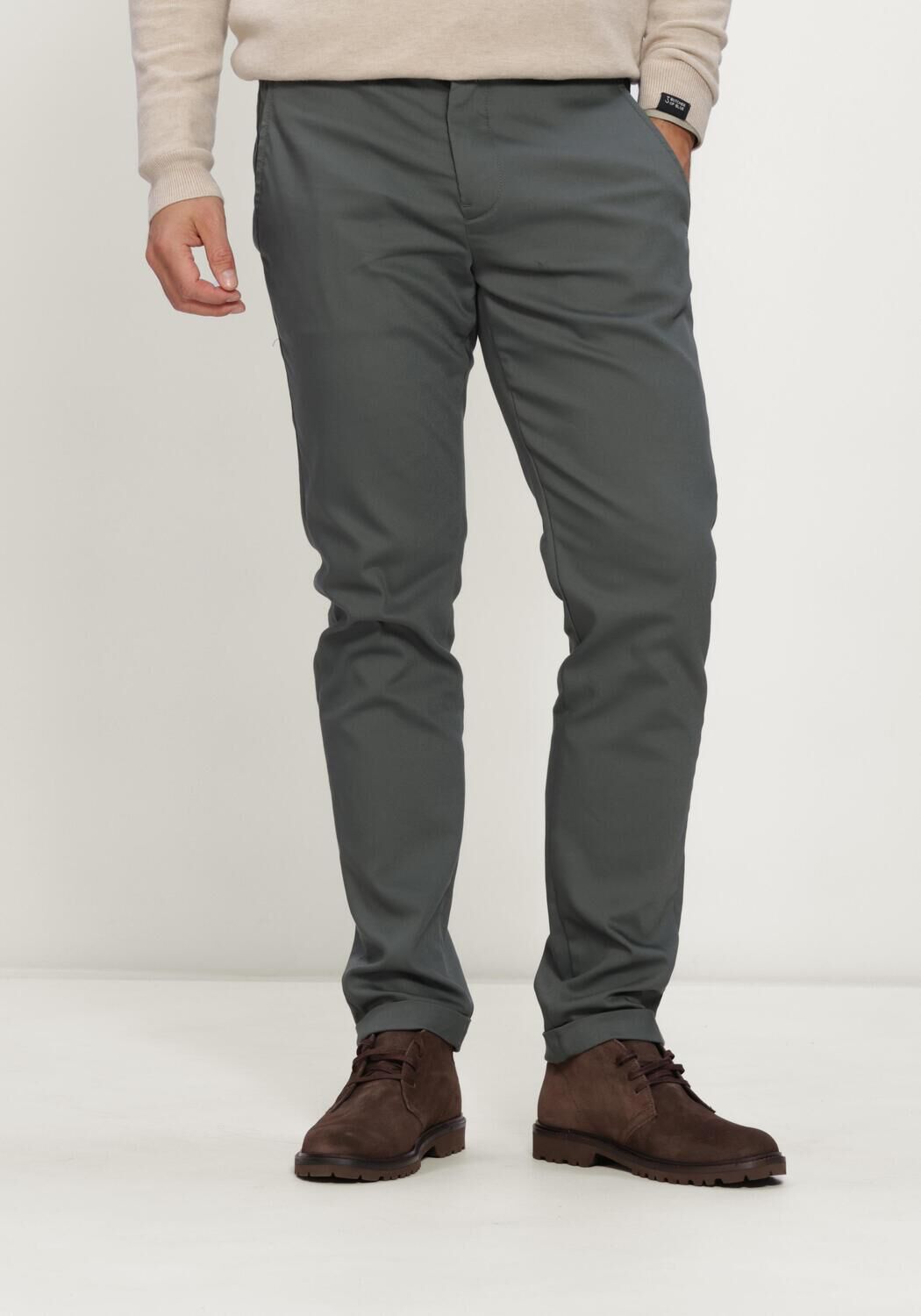 Gr&uuml;ne CAST IRON Chino CYLAS TAPERED CHINO MEGDA POWER - large