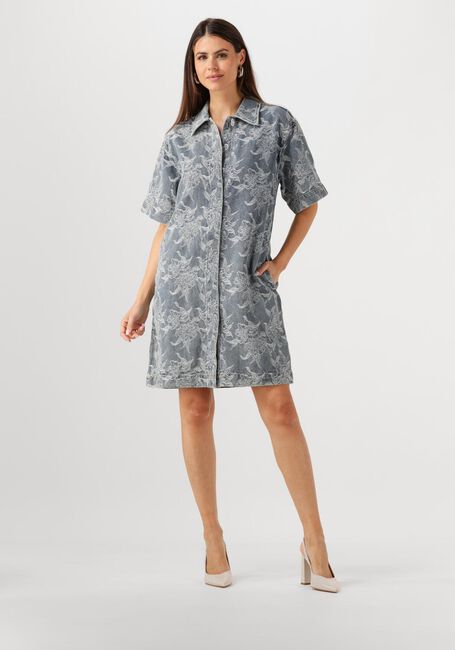 Graue Y.A.S. Maxikleid YASFLAMERA SS DENIM SHIRT DRESS - large