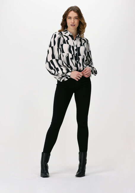 Nicht-gerade weiss SUMMUM Blusen BLOUSE GRAPHIC TWO TONE - large
