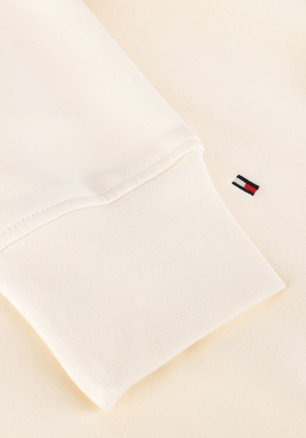 Beige TOMMY HILFIGER Pullover FLAG LOGO HOODY - large