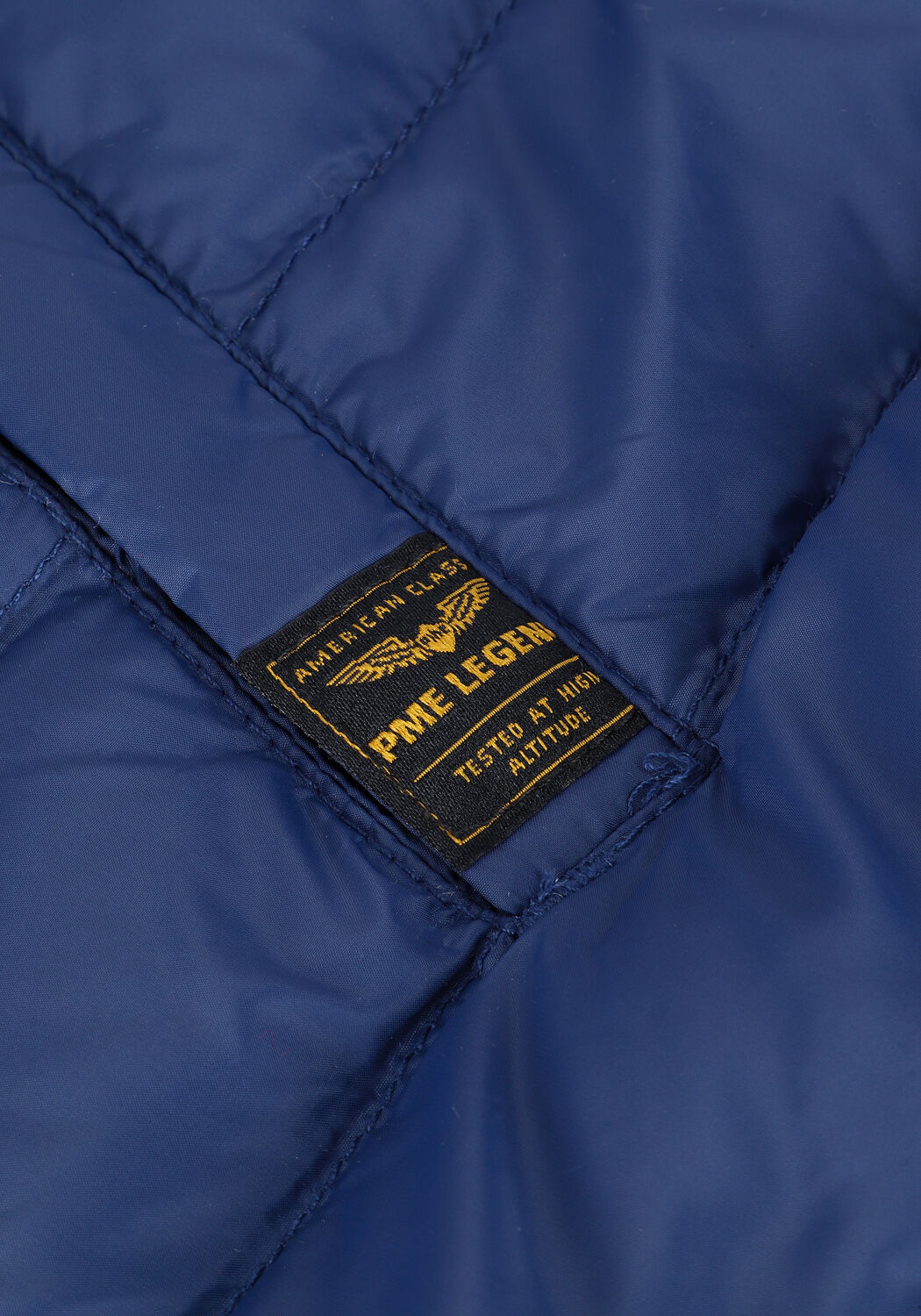 Blaue PME LEGEND Wattierte Jack SHORT JACKET SKYCONTROL MDL DENSYLON - large