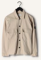 Beige CALVIN KLEIN Overshirt COTTON NYLON OVERSHIRT Beige CALVIN KLEIN Overshirt COTTON NYLON OVERSHIRT - medium