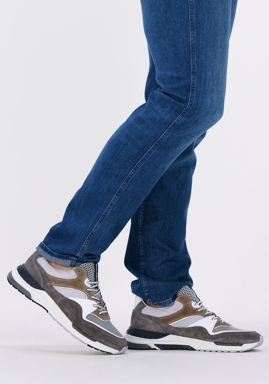 Graue FLORIS VAN BOMMEL Sneaker Low SFM-10121-01 - large