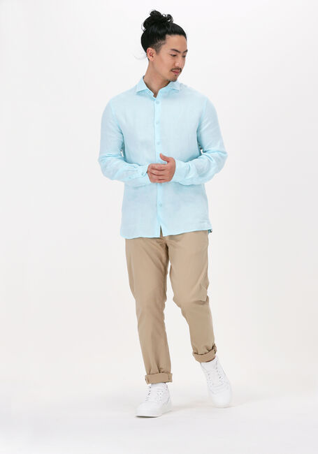 Blaue DSTREZZED Casual-Oberhemd JAGGER SHIRT LINEN - large
