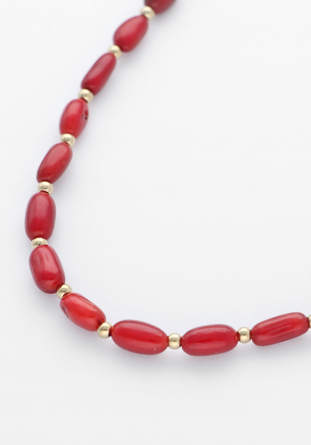 Rote BONNIE STUDIOS Kette TOMMY WILD NECKLACE - large