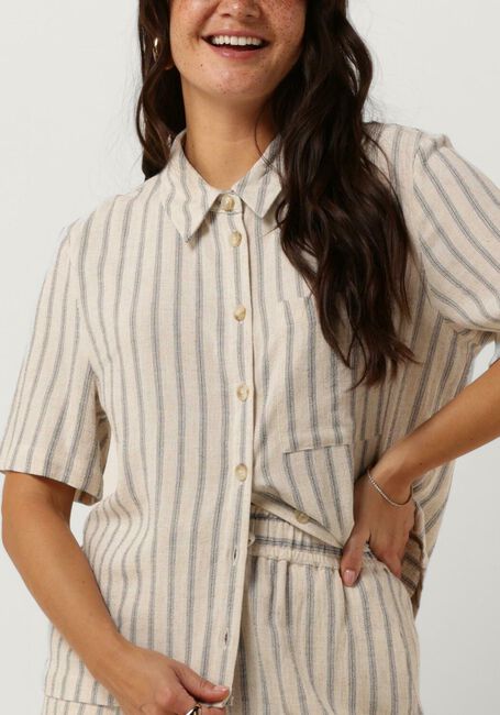 Sand OBJECT Blusen OBJSANNE 2/4 SHIRT - large