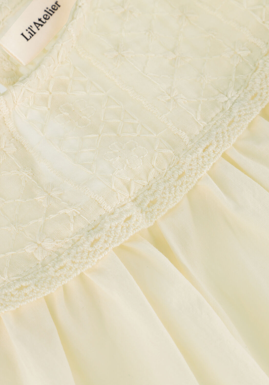 Beige LIL' ATELIER Blusen NMFDAISY SS LOOSE SHIRT LIL - large