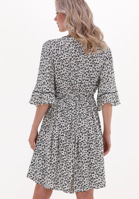Mehrfarbige/Bunte SCOTCH & SODA Minikleid T-SHIRT SHAPE DRESS WITH FLOUNCE SLEEVES - large