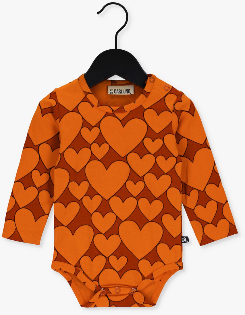 orangene carlijnq hearts bodysuit longsleeve