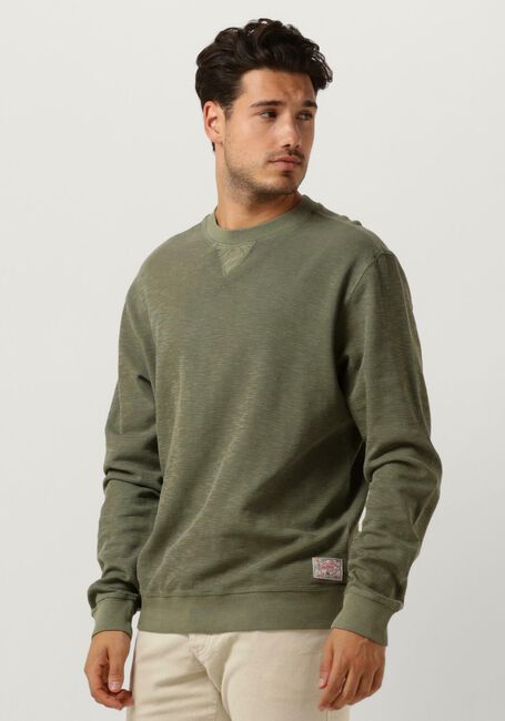 Gr&uuml;ne SCOTCH & SODA Pullover REGULAR FIT GARMENT DYED SWEATSHIRT IN ORGANIC COTTON - large