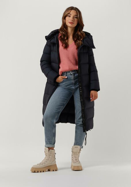 Dunkelblau BEAUMONT Wattierte Jack PUFFER PARKA COAT - large