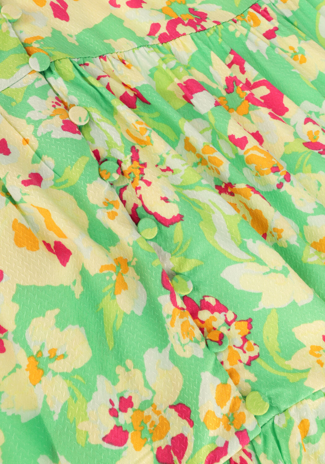 Gr&uuml;ne Y.A.S. Minikleid YASURIA 2/4 DRESS - large