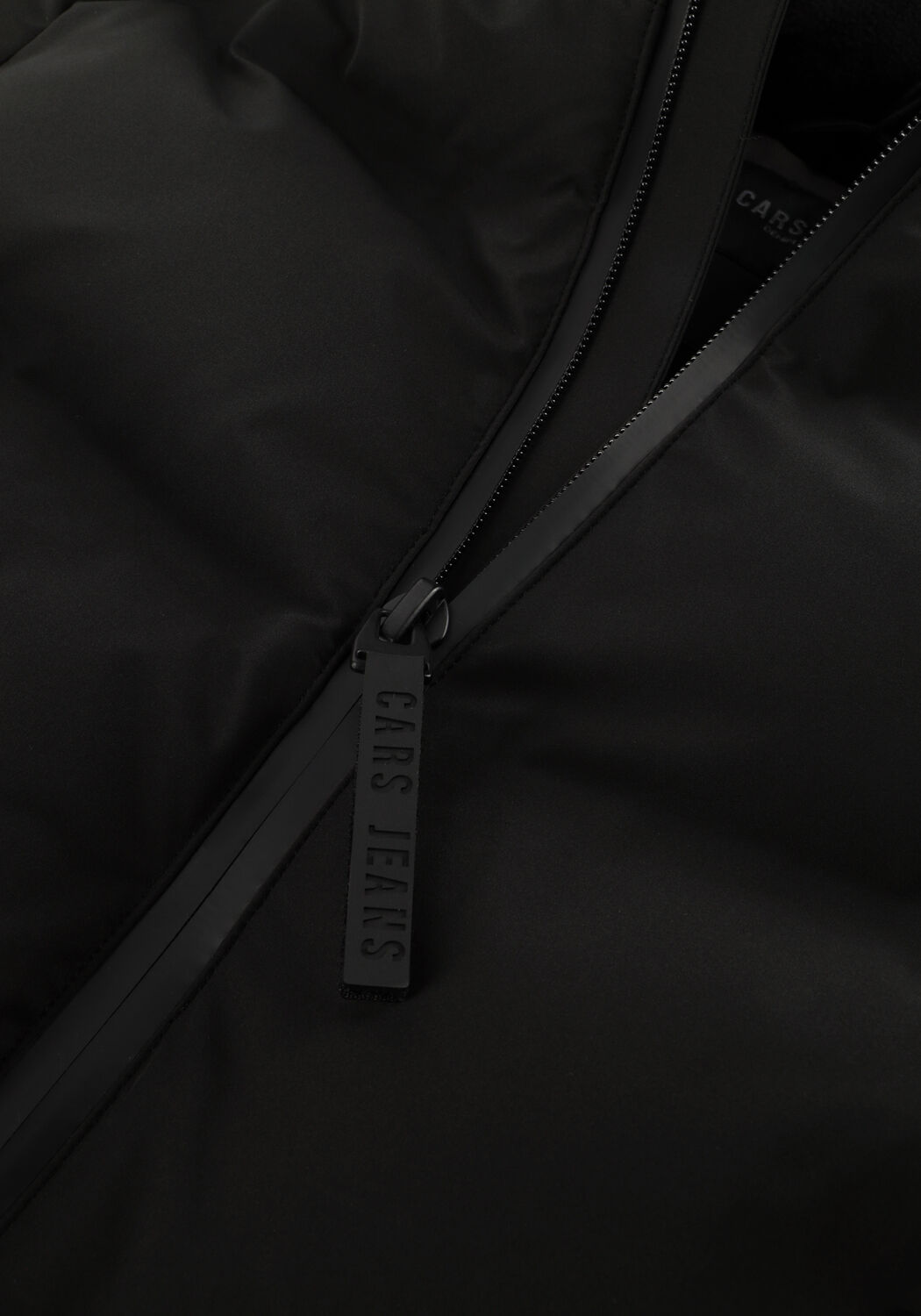 Schwarze CARS JEANS Wattierte Jack LOZZO - large