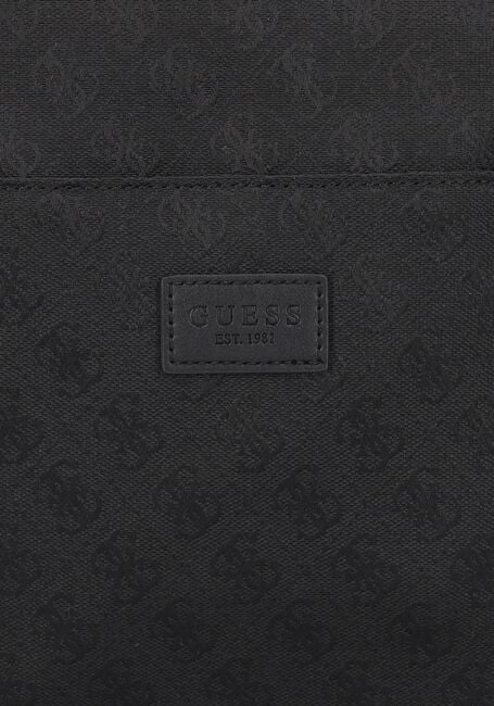 Schwarze GUESS Umhängetasche STRAVE XBODY FLAT W FRNT ZPR Schwarze GUESS Umhängetasche STRAVE XBODY FLAT W FRNT ZPR - large