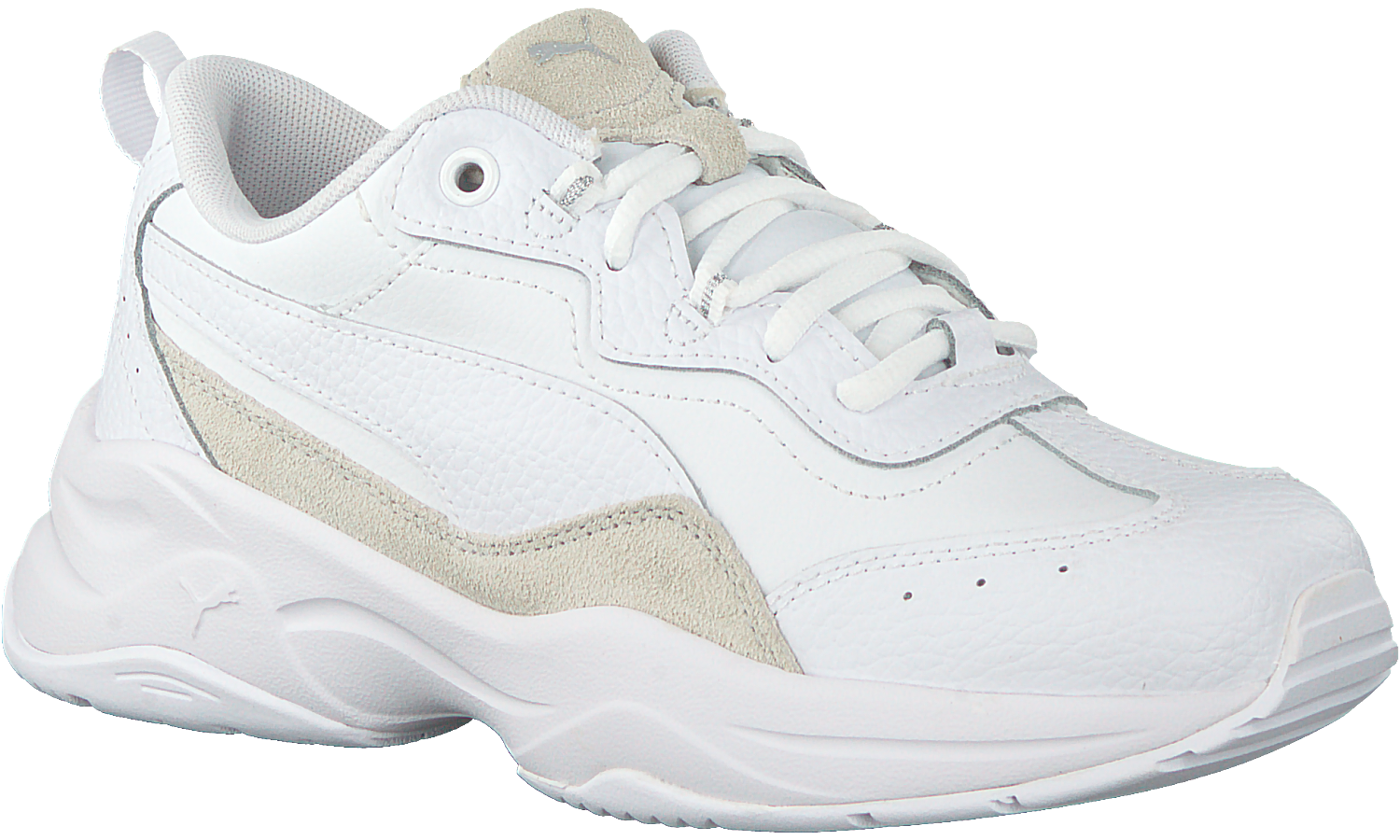 Weiße PUMA Sneaker low CILIA LUX | Omoda