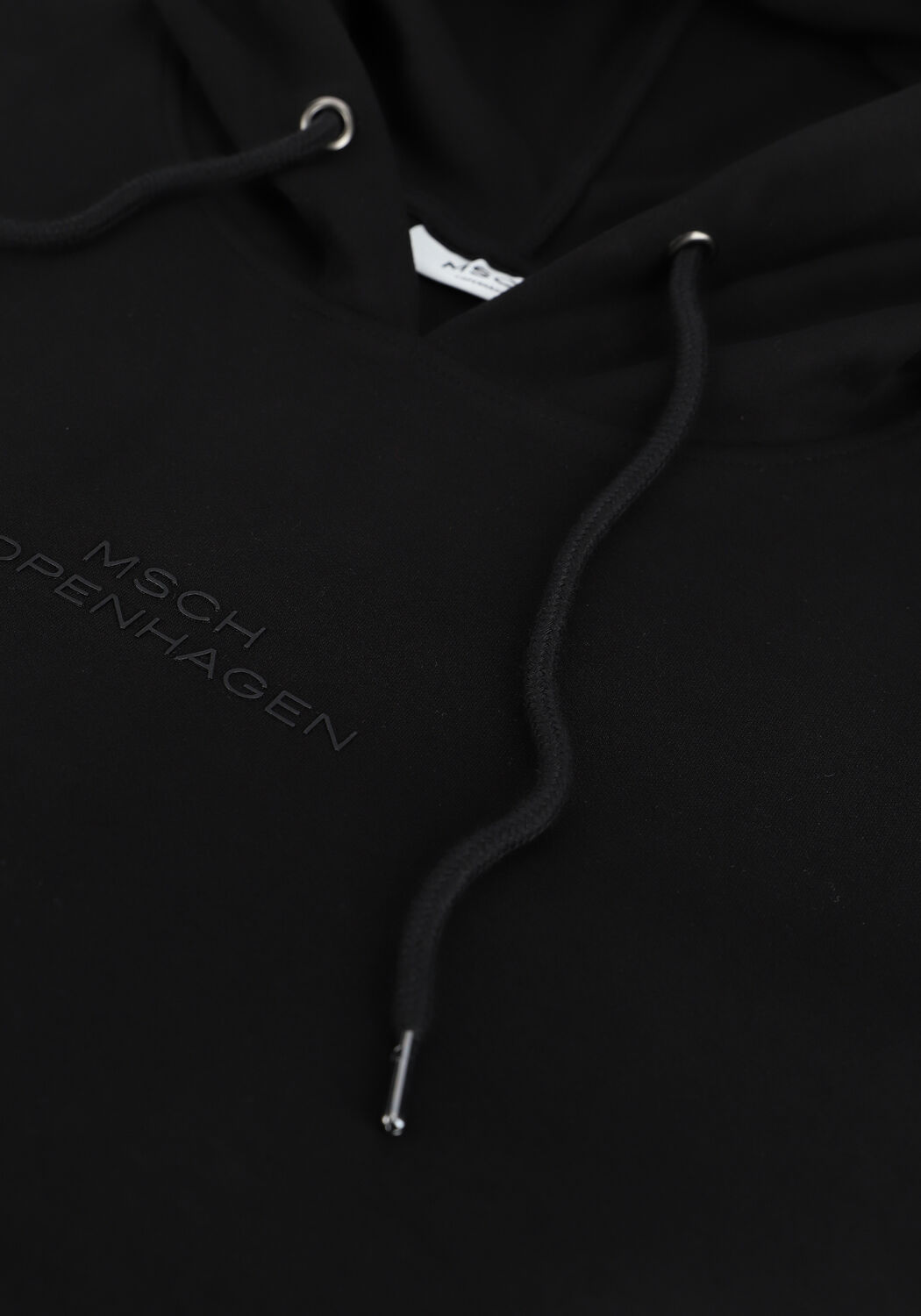Schwarze MSCH COPENHAGEN Sweatshirt IMA DS LOGO HOOD SWEATSHI - large