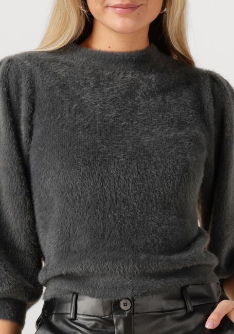 Dunkelgrau CATWALK JUNKIE Pullover FUZZY PUFF SLEEVE KNIT - large