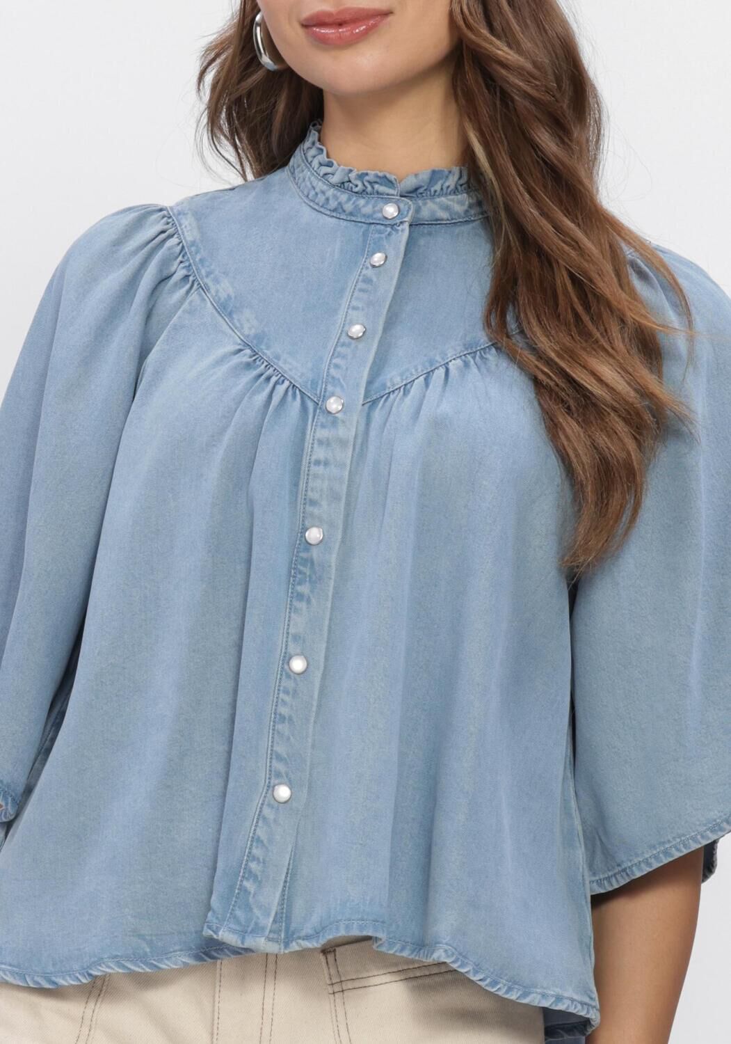 Blaue SUNCOO Blusen LOUISE - large