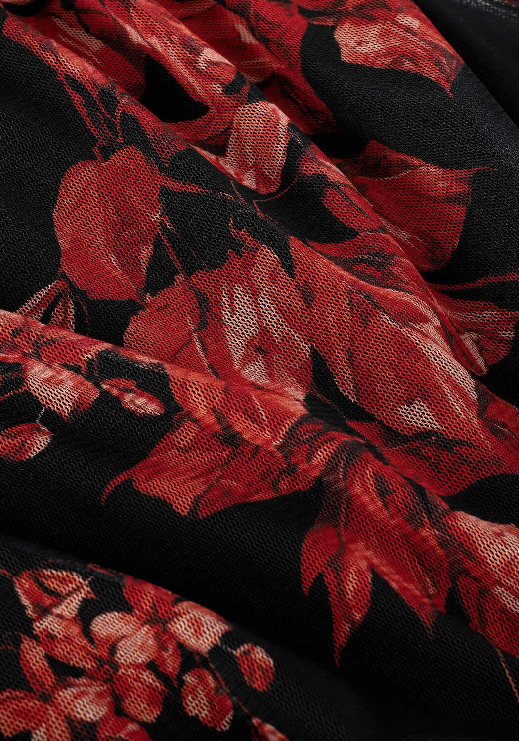 Schwarze JANSEN AMSTERDAM Midikleid DRESS BUTTON - large