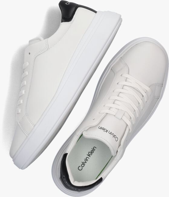 Weiße CALVIN KLEIN Sneaker low LOW TOP LACE UP - large