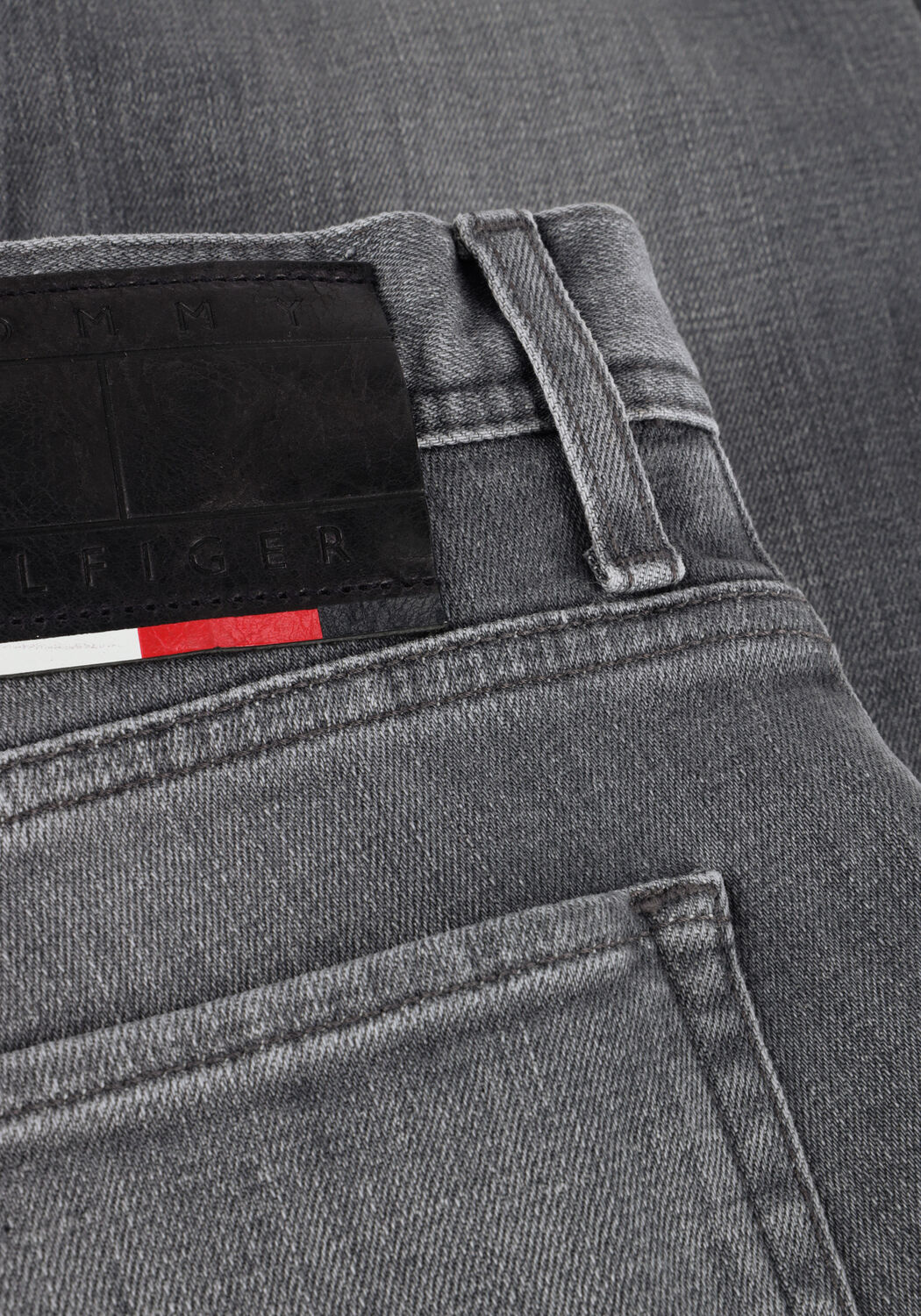 Graue TOMMY HILFIGER Slim fit jeans SLIM BLEECKER PSTR SILVER GREY - large