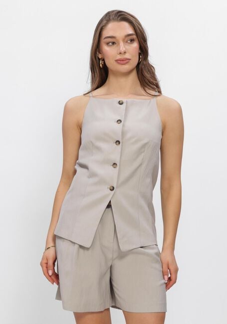 Graue WITHBLACK Tops & T-shirts WBLMARITSA WAISTCOAT - large