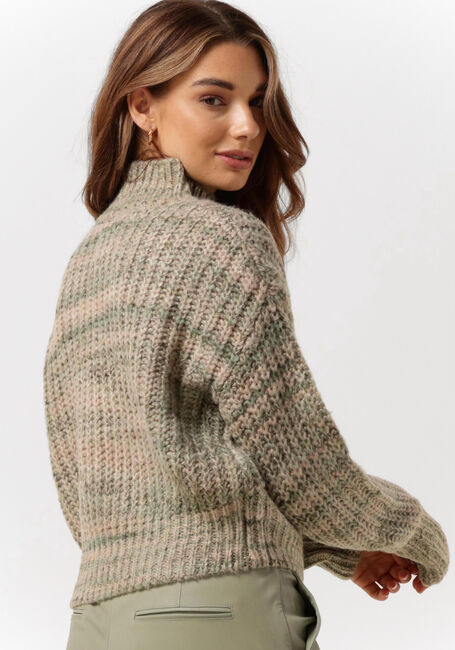 Grüne ANOTHER LABEL Pullover DYLAN KNITTED PULL L/S - large