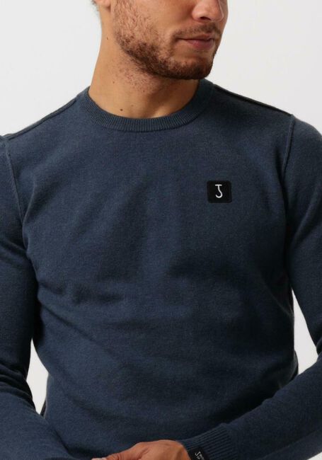 Blaue BUTCHER OF BLUE Pullover CLIFDEN CREW - large