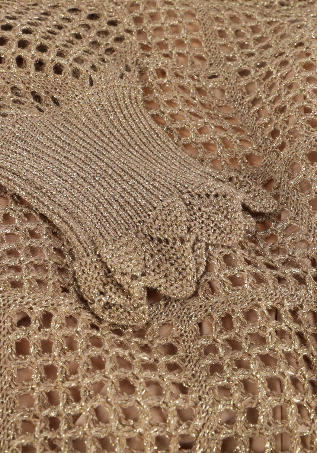 Goldfarbene TWINSET MILANO Tops & T-shirts 241TP3121 - large