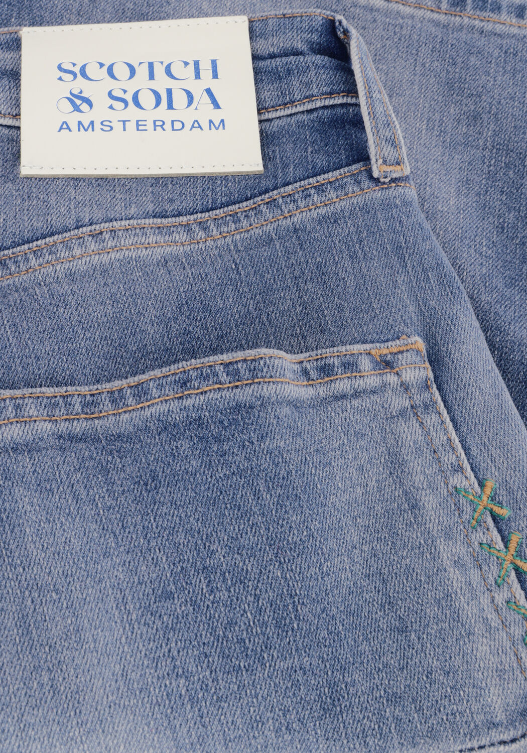 Blaue SCOTCH & SODA Kurze Hose RALSTON REGULAR SLIM SHORT - large