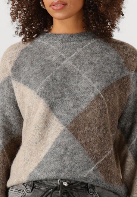 Mehrfarbige/Bunte MINUS Pullover REVEA PULLOVER - large