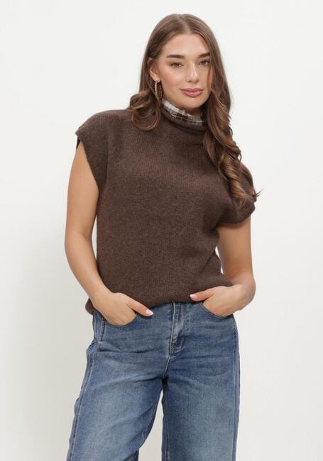 Braune NEO NOIR Spencer JONA KNIT TOP - large