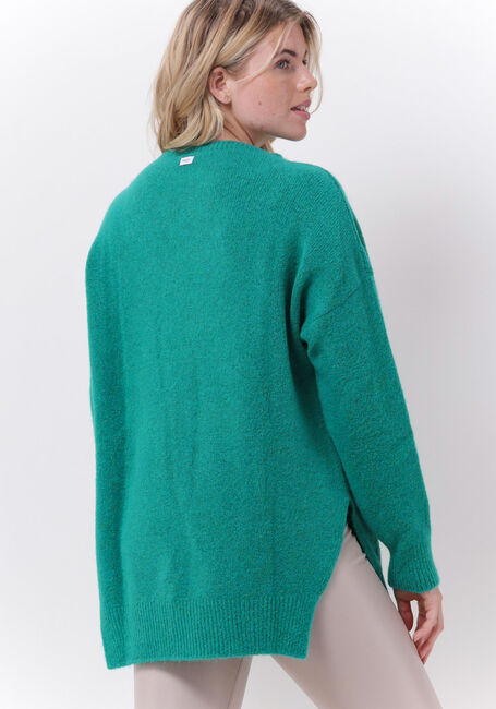 Grüne PENN & INK Pullover PULLOVER SPLITT - large