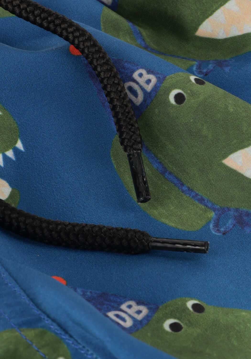 Blaue DAILY BRAT Badehosen DAFFY DINO SWIMSHORTS - large