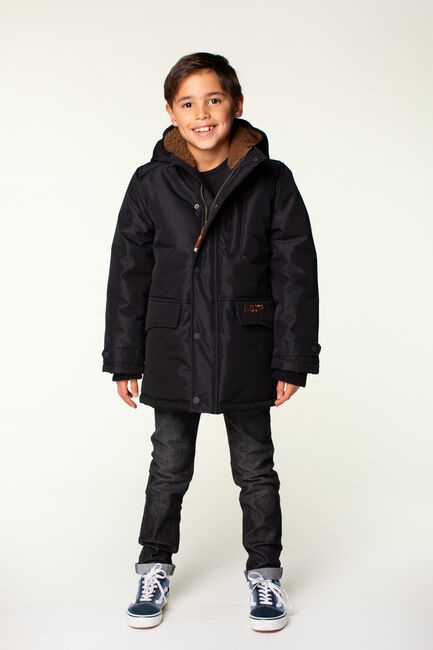 Schwarze MOODSTREET Parkas PARKA JACKET JASON - large