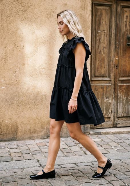 Schwarze OBJECT Minikleid OBJHOPE S/L DRESS - large