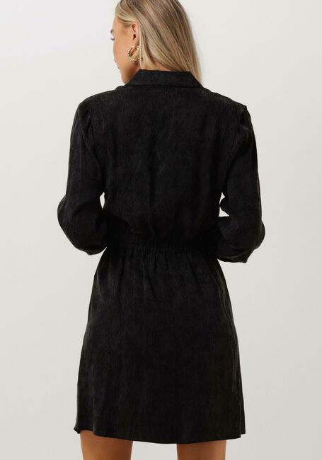 Schwarze VANILIA Minikleid ROMANTIC STRUCTURE DRESS - large