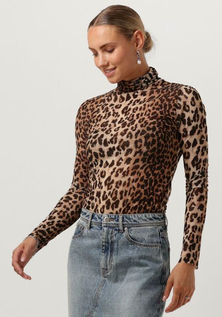 Braune CATWALK JUNKIE Tops & T-shirts LS FELINE - large